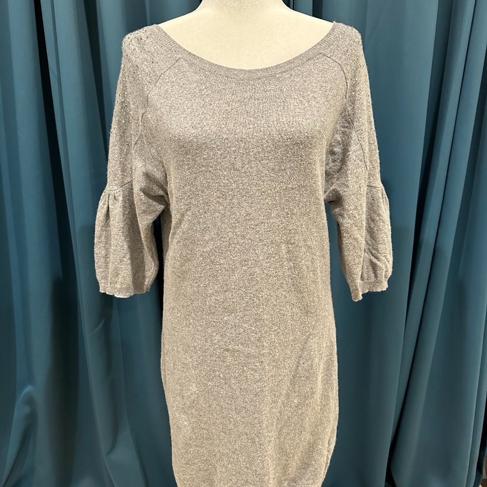 BLUGIRL BLUMARINE Gray Knitted Dress
